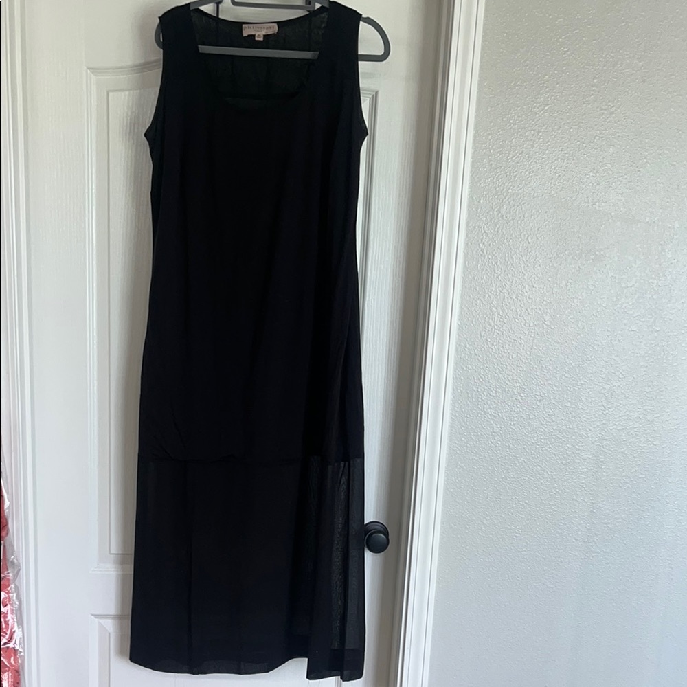 Philosophy Elegant Black Sleeveless Dress